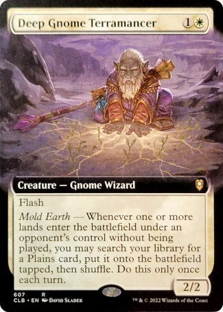 Deep Gnome Terramancer (Extended Art) [Commander Legends: Battle for Baldur's Gate] | GnG Games