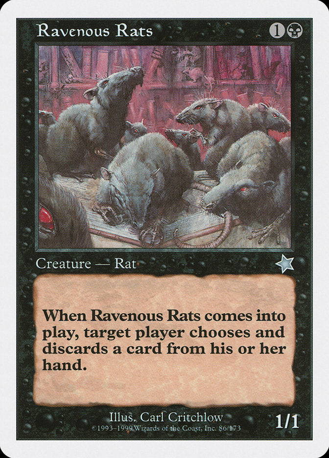 Ravenous Rats [Starter 1999] | GnG Games