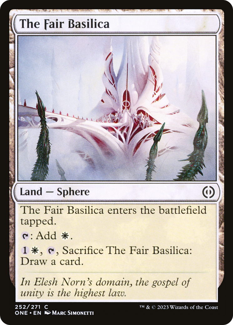 The Fair Basilica [Phyrexia: All Will Be One] | GnG Games