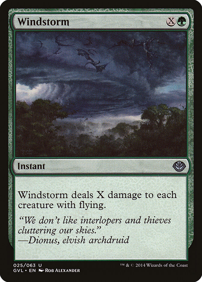 Windstorm (Garruk vs. Liliana) [Duel Decks Anthology] | GnG Games