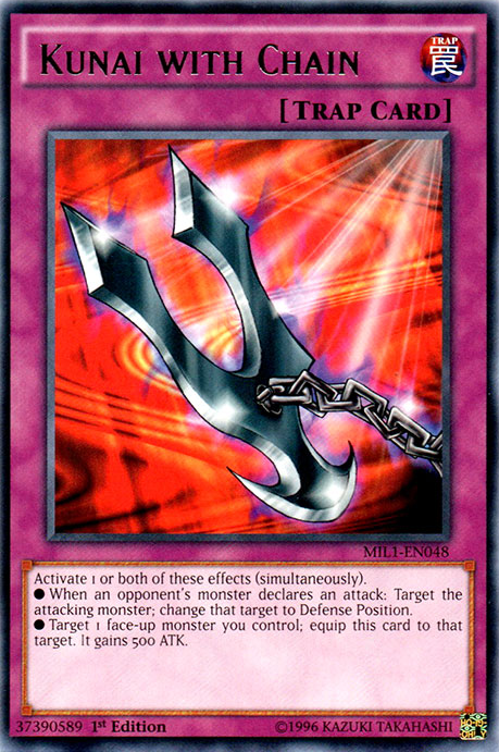 Kunai with Chain [MIL1-EN048] Rare | GnG Games