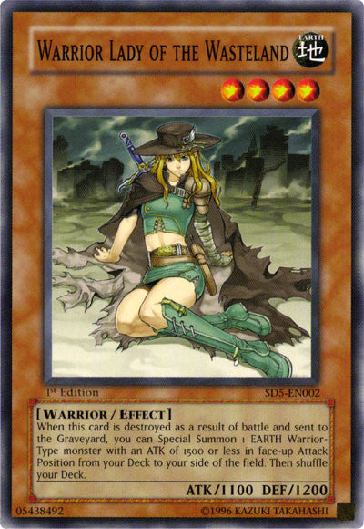 Warrior Lady of the Wasteland [SD5-EN002] Common | GnG Games