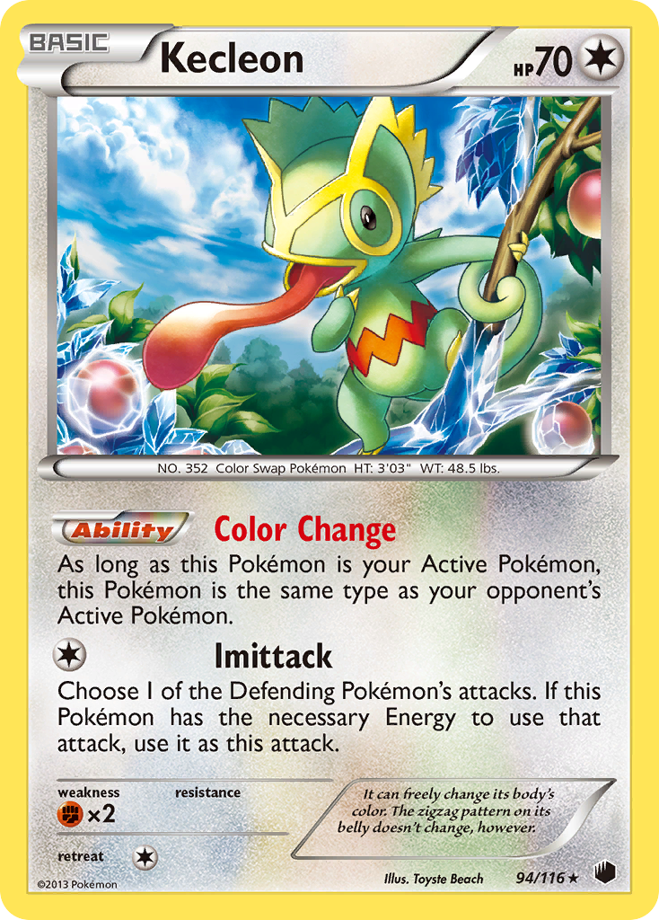 Kecleon (94/116) [Black & White: Plasma Freeze] | GnG Games