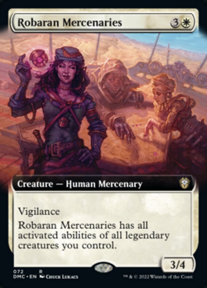 Robaran Mercenaries (Extended Art) [Dominaria United Commander] | GnG Games