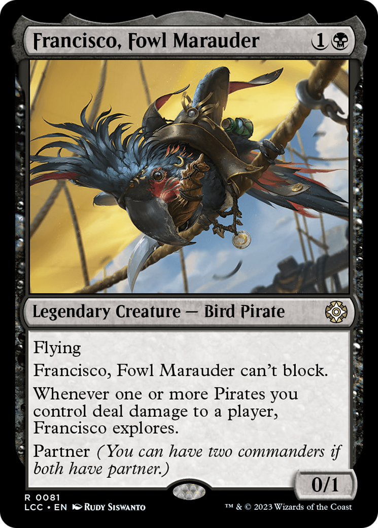 Francisco, Fowl Marauder [The Lost Caverns of Ixalan Commander] | GnG Games