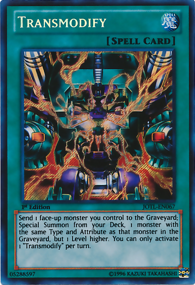 Transmodify [JOTL-EN067] Secret Rare | GnG Games