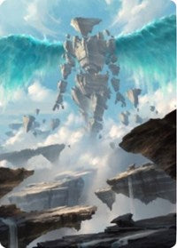 Celestial Colonnade Art Card [Zendikar Rising Art Series] | GnG Games