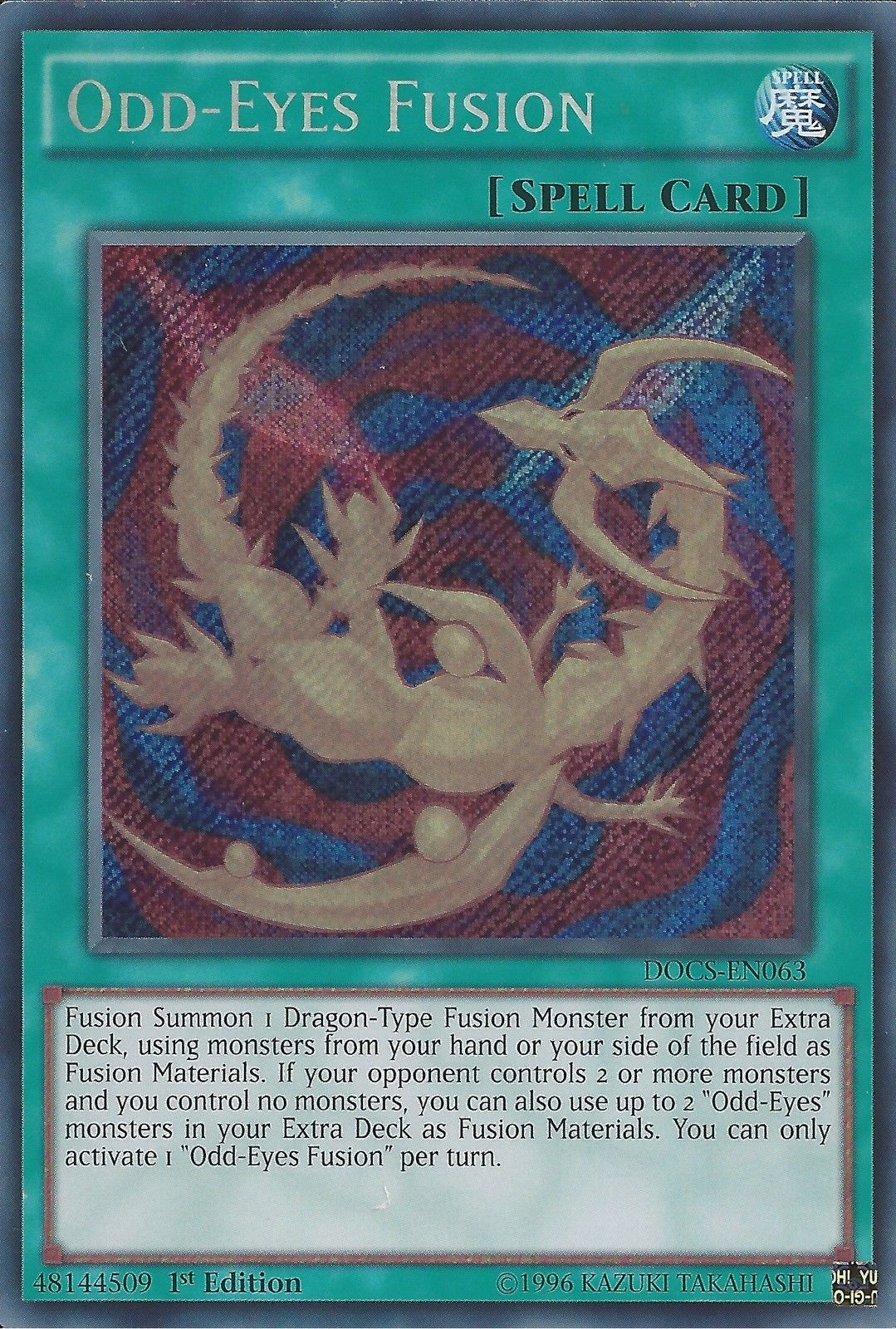 Odd-Eyes Fusion [DOCS-EN063] Secret Rare | GnG Games