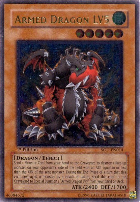 Armed Dragon LV5 (UTR) [SOD-EN014] Ultimate Rare | GnG Games