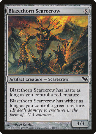 Blazethorn Scarecrow [Shadowmoor] | GnG Games