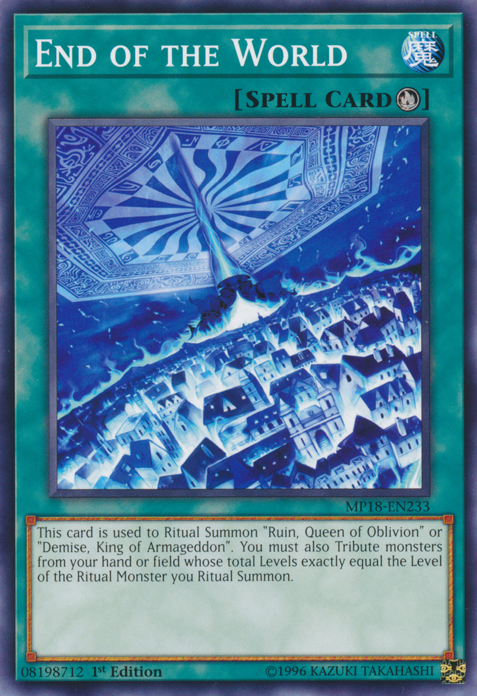 End of the World [MP18-EN233] Common | GnG Games