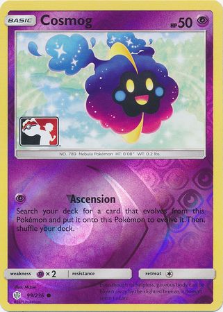 Cosmog (99/236) (Pokemon Club Special Print) [Sun & Moon: Cosmic Eclipse] | GnG Games