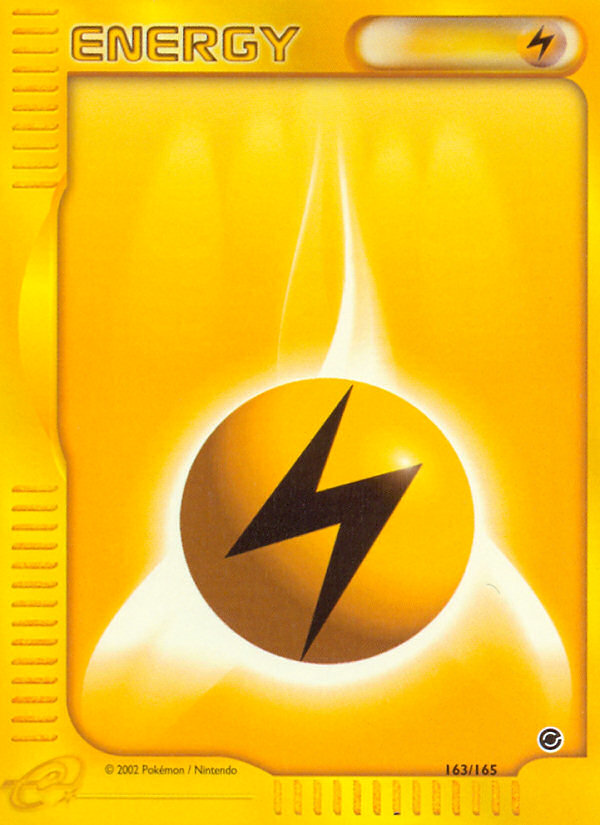 Lightning Energy (163/165) [Expedition: Base Set] | GnG Games