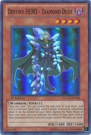 Destiny HERO - Diamond Dude [LCGX-EN124] Super Rare | GnG Games