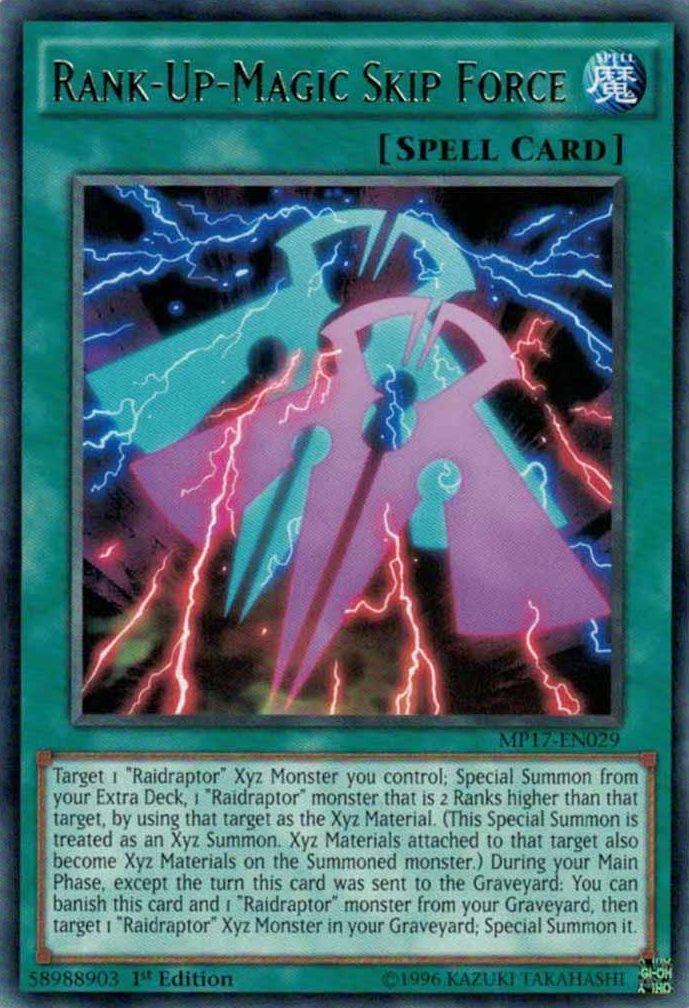 Rank-Up-Magic Skip Force [MP17-EN029] Rare | GnG Games