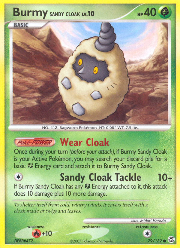 Burmy Sandy Cloak (79/132) [Diamond & Pearl: Secret Wonders] | GnG Games