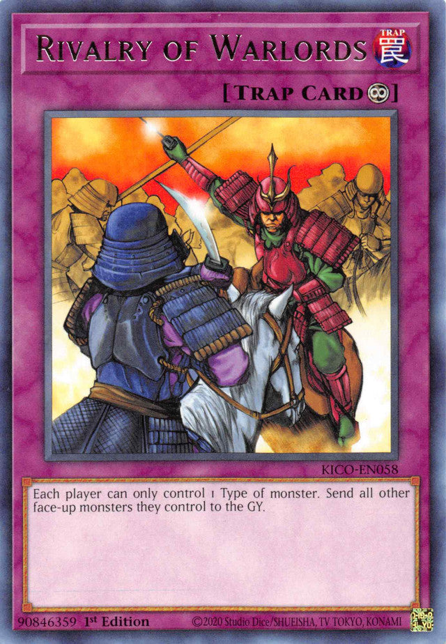 Rivalry of Warlords [KICO-EN058] Rare | GnG Games