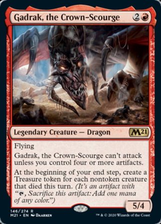 Gadrak, the Crown-Scourge [Core Set 2021] | GnG Games