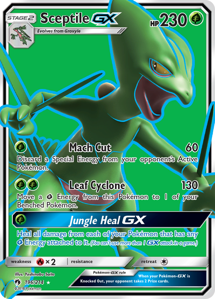 Sceptile GX (196/214) [Sun & Moon: Lost Thunder] | GnG Games