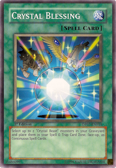 Crystal Blessing [DP07-EN014] Common | GnG Games