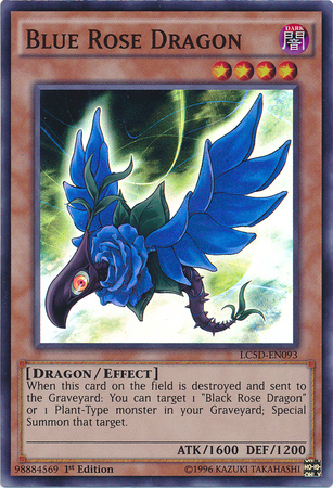 Blue Rose Dragon [LC5D-EN093] Super Rare | GnG Games