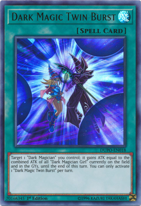 Dark Magic Twin Burst [DUPO-EN018] Ultra Rare | GnG Games