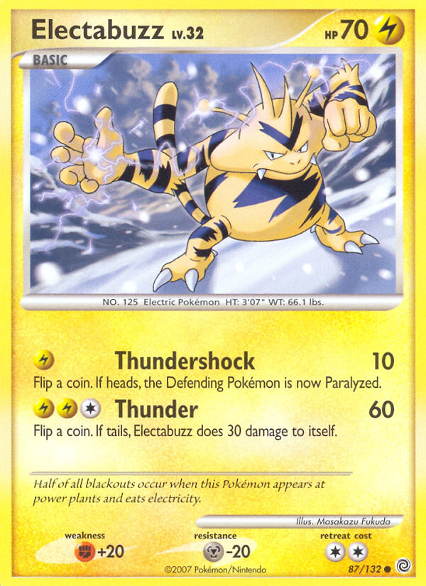 Electabuzz (87/132) [Diamond & Pearl: Secret Wonders] | GnG Games