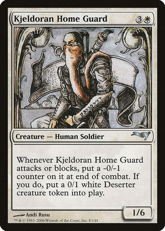 Kjeldoran Home Guard [Coldsnap Theme Decks] | GnG Games