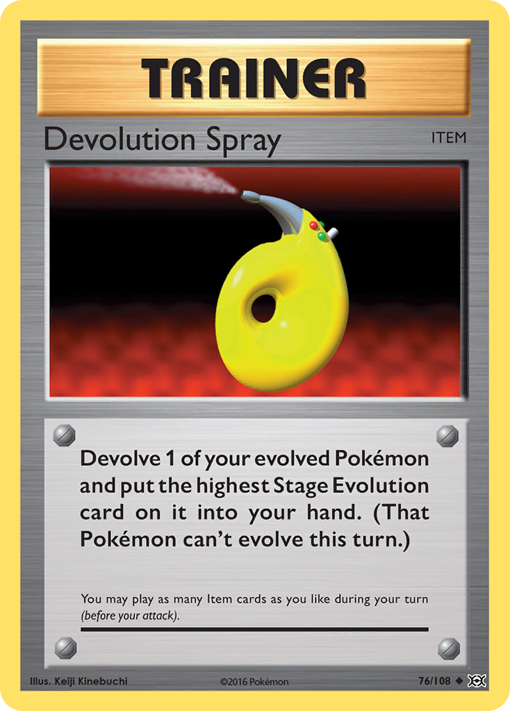 Devolution Spray (76/108) [XY: Evolutions] | GnG Games