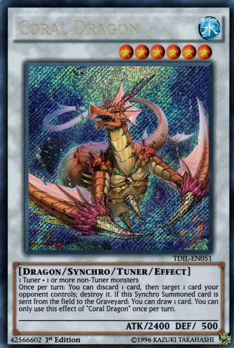 Coral Dragon [TDIL-EN051] Secret Rare | GnG Games