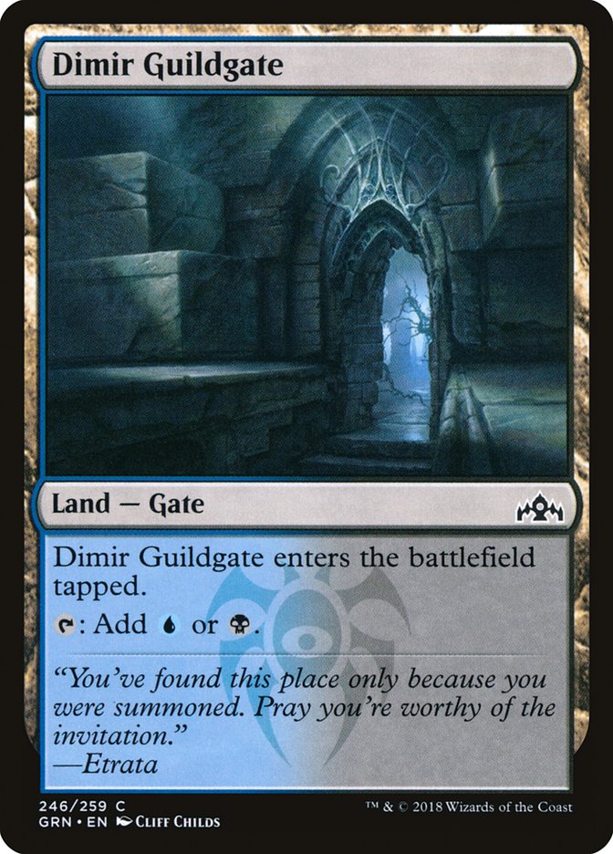 Dimir Guildgate (246/259) [Guilds of Ravnica] | GnG Games