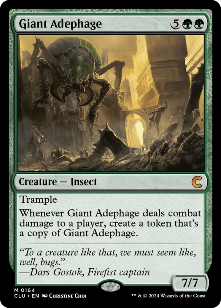 Giant Adephage [Ravnica: Clue Edition] | GnG Games