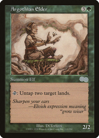 Argothian Elder [Urza's Saga] | GnG Games