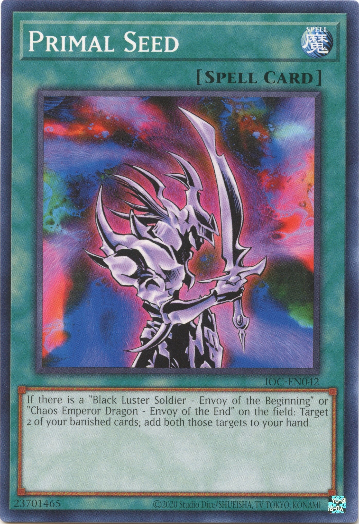 Primal Seed (25th Anniversary) [IOC-EN042] Common | GnG Games