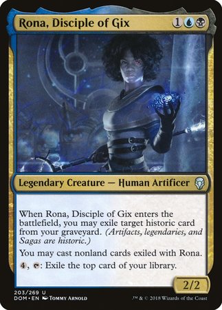 Rona, Disciple of Gix [Dominaria] | GnG Games