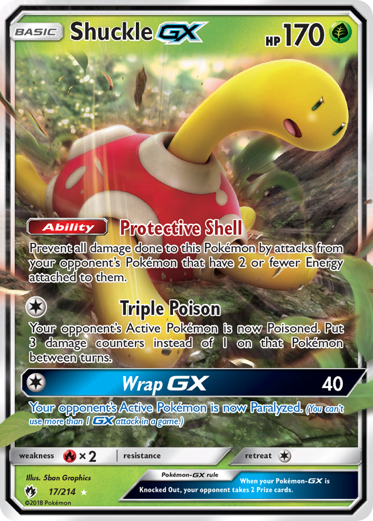 Shuckle GX (17/214) [Sun & Moon: Lost Thunder] | GnG Games