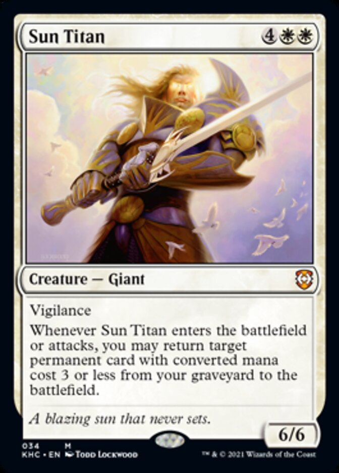 Sun Titan [Kaldheim Commander] | GnG Games