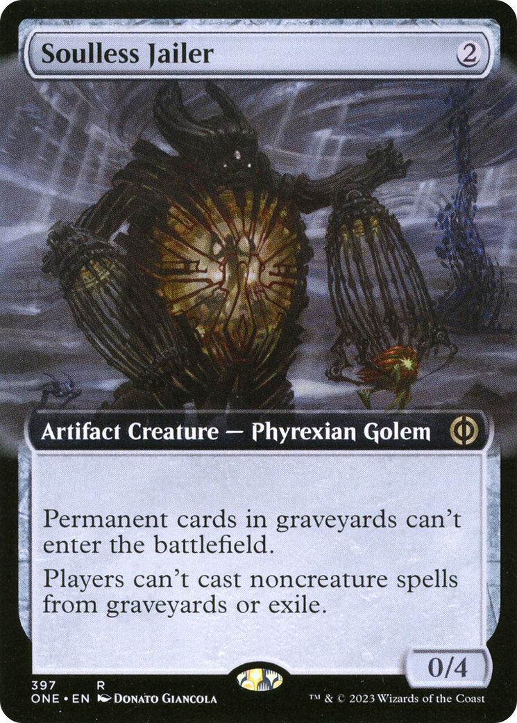 Soulless Jailer (Extended Art) [Phyrexia: All Will Be One] | GnG Games