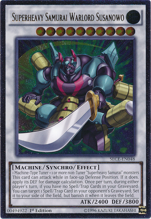 Superheavy Samurai Warlord Susanowo (UTR) [SECE-EN048] Ultimate Rare | GnG Games