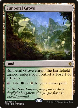 Sunpetal Grove [Ixalan Promos] | GnG Games