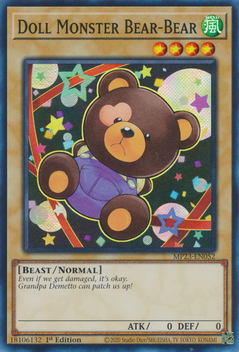 Doll Monster Bear-Bear [MP23-EN052] Super Rare | GnG Games