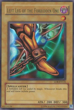 Left Leg of the Forbidden One [LOB-EN121] Ultra Rare | GnG Games