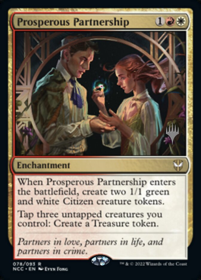 Prosperous Partnership (Promo Pack) [Streets of New Capenna Commander Promos] | GnG Games