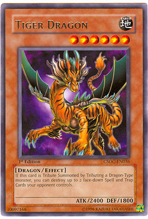 Tiger Dragon [CSOC-EN036] Rare | GnG Games