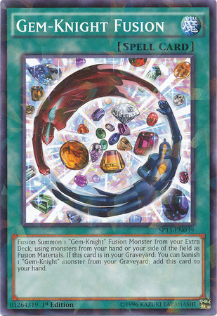 Gem-Knight Fusion [SP15-EN039] Shatterfoil Rare | GnG Games