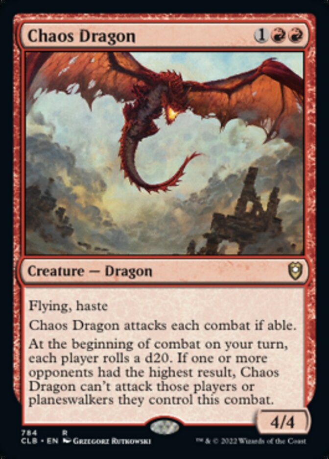 Chaos Dragon [Commander Legends: Battle for Baldur's Gate] | GnG Games