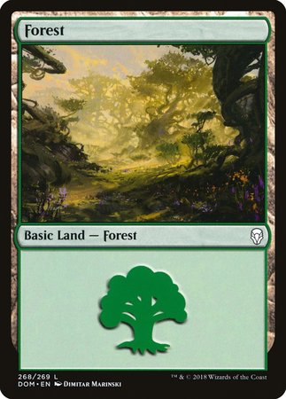 Forest (268) [Dominaria] | GnG Games