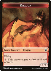 Dragon // Horror Token [Commander Legends Tokens] | GnG Games