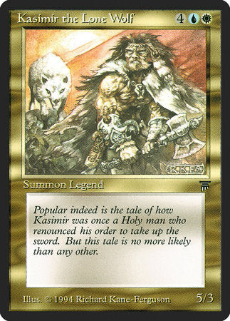 Kasimir the Lone Wolf [Legends] | GnG Games