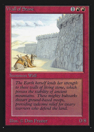 Wall of Stone (CE) [Collectors’ Edition] | GnG Games